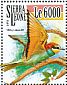 European Bee-eater Merops apiaster  2015 Bee-eaters Sheet