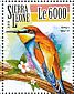 European Bee-eater Merops apiaster  2015 Bee-eaters Sheet