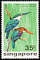 Collared Kingfisher Todiramphus chloris  1975 Birds 