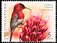 Crimson Sunbird Aethopyga siparaja  2007 Flora and fauna 14v set
