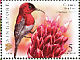 Crimson Sunbird Aethopyga siparaja  2007 Flora and fauna 14v sheet