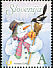 Eurasian Magpie Pica pica  2006 Christmas 2v set