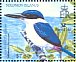 Ultramarine Kingfisher Todiramphus leucopygius  2004 BirdLife International, kingfishers Sheet