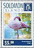 Lesser Flamingo Phoeniconaias minor  2014 Flamingos Sheet