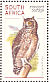 Spotted Eagle-Owl Bubo africanus  1998 South African raptors Booklet