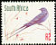 Blue Swallow Hirundo atrocaerulea  1999 6th definitives redrawn 