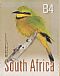 Little Bee-eater Merops pusillus  2017 Bee-eaters Sheet with 2 sets, sa