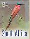 Southern Carmine Bee-eater Merops nubicoides  2017 Bee-eaters Sheet with 2 sets, sa