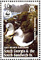 Grey-headed Albatross Thalassarche chrysostoma  2003 WWF Sheet with 4 sets, wmk sideways