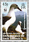 Grey-headed Albatross Thalassarche chrysostoma  2003 WWF Sheet with 4 sets, wmk sideways