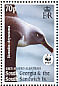 Grey-headed Albatross Thalassarche chrysostoma  2003 WWF Sheet with 4 sets, wmk sideways