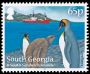 King Penguin Aptenodytes patagonicus  2012 Marine protected area 4v set