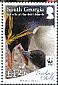 Macaroni Penguin Eudyptes chrysolophus  2017 WWF Sheet