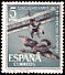 Great Bustard Otis tarda  1961 Spanish aviation 5v set