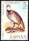 Red-legged Partridge Alectoris rufa  1971 Spanish fauna 5v set