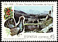 Western Capercaillie Tetrao urogallus  1988 Tourism 2v set