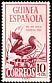 Brown-cheeked Hornbill Bycanistes cylindricus  1952 Colonial stamp day 