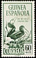 Brown-cheeked Hornbill Bycanistes cylindricus  1952 Colonial stamp day 