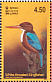White-throated Kingfisher Halcyon smyrnensis  2003 Resident birds of Sri Lanka Sheet