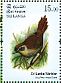 Sri Lanka Bush Warbler Elaphrornis palliseri  2017 Endemic birds of Sri Lanka Sheet