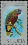 St. Lucia Amazon Amazona versicolor  1976 Birds 