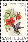 Purple-throated Carib Eulampis jugularis  1981 Wildlife 4v set
