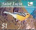 St. Lucia Warbler Setophaga delicata  2004 BirdLife International Sheet