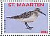 Baird's Sandpiper Calidris bairdii  2016 Birds Sheet