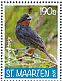 Lesser Antillean Bullfinch Loxigilla noctis  2017 Birds Sheet
