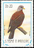 Sao Tome Olive Pigeon Columba thomensis  1983 Birds 