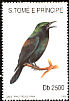Principe Starling Lamprotornis ornatus  1992 Fauna and flora 4v set