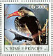 Northern Red-billed Hornbill Tockus erythrorhynchus  2003 Birds Sheet