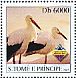 White Stork Ciconia ciconia  2003 Stork 6v sheet