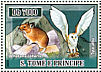 Western Barn Owl Tyto alba  2007 Owls and prey Sheet