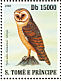 Western Barn Owl Tyto alba  2007 Birds Sheet