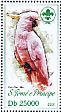 Sulphur-crested Cockatoo Cacatua galerita  2013 Parrots Sheet