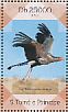 Secretarybird Sagittarius serpentarius  2014 Secretarybird Sheet