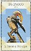 Southern Yellow-billed Hornbill Tockus leucomelas  2014 Hornbills Sheet