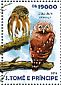 Central American Pygmy Owl Glaucidium griseiceps  2015 Rainforest owls Sheet