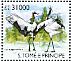 Red-crowned Crane Grus japonensis  2015 Hong Kong 2015 4v sheet