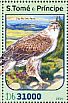 Bonelli's Eagle Aquila fasciata  2016 Birds of prey Sheet
