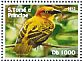 Sao Tome Weaver Ploceus sanctithomae  2015 Biodiversity 8v sheet