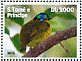 Schlegel's Asity Philepitta schlegeli  2015 Biodiversity 8v sheet