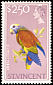 St. Vincent Amazon Amazona guildingii  1965 Definitives 