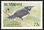 Whistling Warbler Catharopeza bishopi  1989 Wildlife 3v set