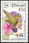 Green-throated Carib Eulampis holosericeus  1992 Hummingbirds, Genova 92 