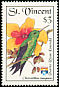 Puerto Rican Emerald Riccordia maugaeus  1992 Hummingbirds, Genova 92 