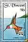 Bahama Woodstar Nesophlox evelynae  1992 Hummingbirds, Genova 92  MS MS