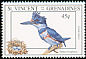 Belted Kingfisher Megaceryle alcyon  1993 Migratory birds 