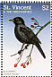 Common Blackbird Turdus merula  1997 Birds of the world Sheet